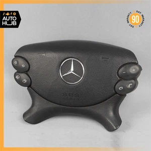 Mercedes R230 SL600 SL55 AMG CLK500 Steering Wheel Airbag Air Bag Black OEM - Picture 1 of 12