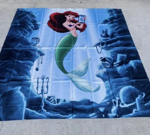 Disney Art Of Animation Shower Curtain Little Mermaid Ariel Cast Member Prop - Picture 1 of 5