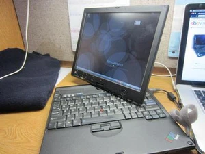 TABLET PC ULTRA PORTABLE IBM LENOVO X61 VISTA BUSINESS 100Go DISQUE DUR - 2048M - Afbeelding 1 van 1