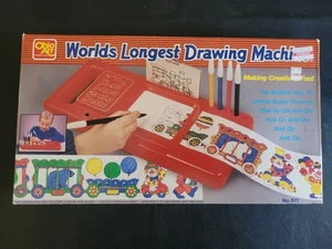 Vintage Ohio Art weltweit längste Zeichenmaschine # 511 Zirkus neu aus altem Lagerbestand Kind Aktivität Spielzeug - Bild 1 von 3