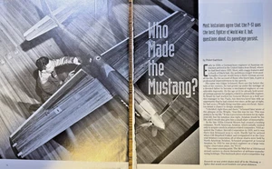 1996 Making the Mustang P-51 Fighter Plane World War II Edgar Schmued - Picture 1 of 5