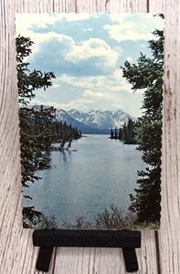 Bates Lake Yukon Canada Vintage Postcard - Picture 1 of 4