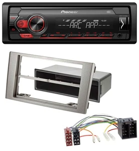 Pioneer DAB 1DIN MP3 AUX USB Autoradio für Iveco Daily (2006-2014) silber - Bild 1 von 6