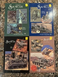 VERLINDEN Showcase Lot N° 1 2 3 4 Military War Diorama Model Reference Book - Foto 1 di 1