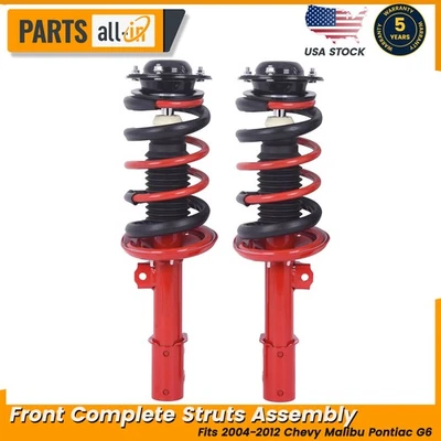 Conjunto completo de par de puntales delanteros para Chevy Malibu Pontiac G6 Saturn Aura Foto 1 de 4