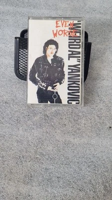 WEIRD AL YANKOVIC EVEN WORSE 1988 CASSETTE TAPE SCOTTI BROS FZT 44149 ROCK - Image 1 of 4
