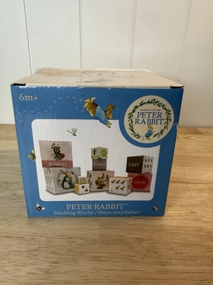 Beatrix Potter The World of Peter Rabbit Building Blocks Learning Toy Set Of 10 - Image 1 of 4