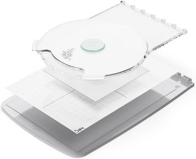 Sizzix Stencil Accessory – Stamp & Spin Tool, Clear  - Image 1 of 4