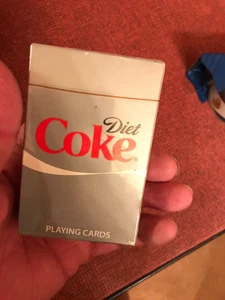 Vintage Diet Coke Playing Cards Sealed Deck Soda Pop Coca Cola 2009 NEW SEALED - Picture 1 of 2