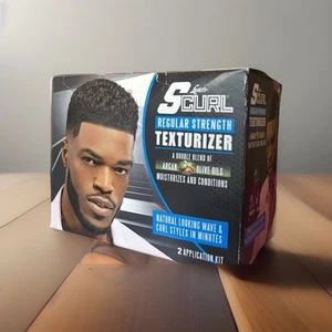 Luster's S Curl REGULAR STRENGTH TEXTURIZER 2 APPLICATIONS Olive Argan - Picture 1 of 6