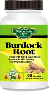 Burdock Root Extract, blood sugar levels and Powerful antioxidant - Picture 1 of 6