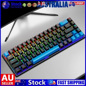 Wired Mechanical Gaming Keyboard RGB Computer Keyboard Mechanical Keyboard - Afbeelding 1 van 29