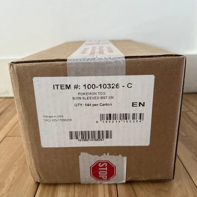 Journey Together Pokemon Escarlata y Violeta Funda Booster Paquete 144 Estuche Maestro Foto 1 de 4