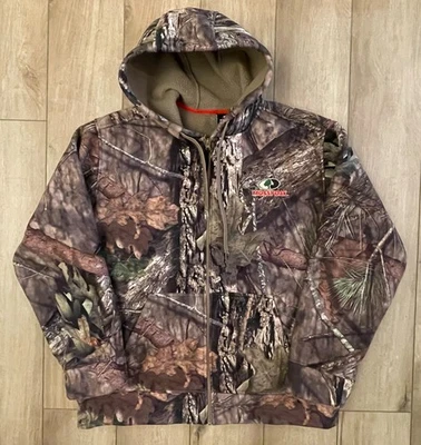 Mossy Oak Cremallera Completa Polar Sudadera con Capucha Break Up Country Caza Chaqueta-Para Hombre XL Foto 1 de 4