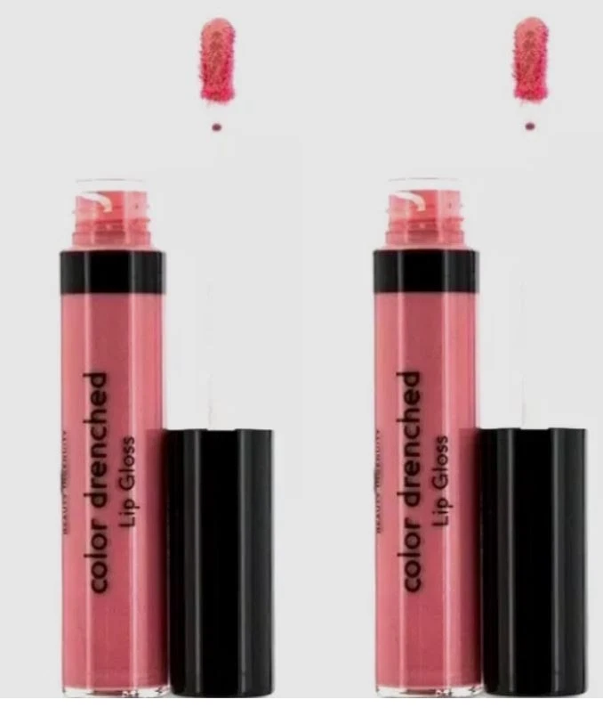 Lot of 2 - LAURA GELLER COLOR DRENCHED LIP GLOSS PINK LEMONADE 0.3 OZ - Image 1 of 1