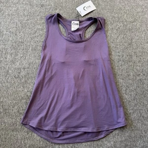 NWT Ziya Active Purple Vented Open Back Tank Womens Size Large - Picture 1 of 4