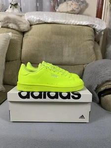 Adidas Urban Court Verde Neón Entrenadores Zapatos Nuevos en Caja Talla 4uk Para Mujer’s IF4093 - Imagen 1 de 19