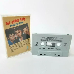Stray Cat Strut by The Stray Cats (Cassette 1987 Capitol Records) - Picture 1 of 3