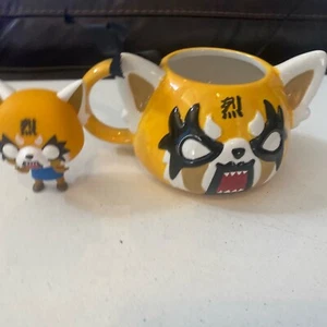 2018 Sanrio Aggretsuko Mug 4.5 Inch Se7en20 Cup RARE & Loose Funko Pop - Picture 1 of 6