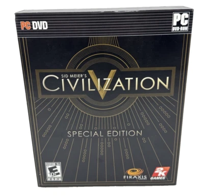Civilization V Special Edition PC DVD-ROM CIB 2K Games Clean Disc Some Sealed - Image 1 of 4
