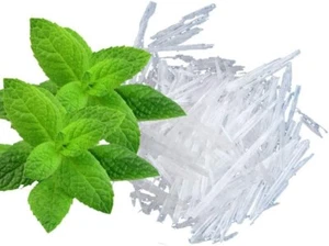 Menthol Crystals Natural Remedy Blocked Nose Aromatherapy Mint Oil Crystalline - Picture 1 of 1