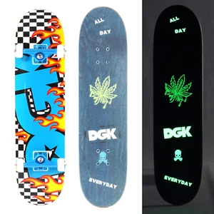 DGK On Fire 8.06" Ultimate Pro Complete Skateboard Color Shift Indy Hollow Bones - Picture 1 of 12