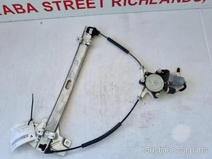 KIA RIO UB 08/2011-11/2016 HATCH LEFT FRONT DOOR WINDOW REGULATOR ASSEMBLY - Picture 1 of 12