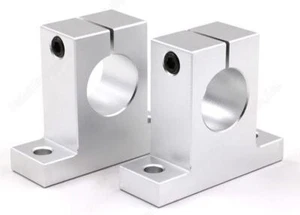 Shaft holder Ø 8 - 50 mm holder aluminium stand holder SK/SH SK08 - SK50 3D CNC_NEW - Picture 1 of 4