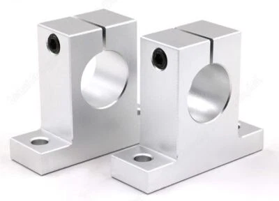 Supporto albero Ø 8 - 50 mm supporto alluminio supporto SK/SH SK08 - SK50 3D CNC_NUOVO - Immagine 1 di 4