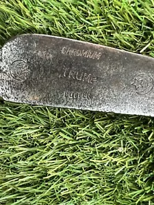 Trump Antique Putter Crescent Moon & Star Logo, Hickory Shaft Chromium Head 34” - Picture 1 of 9