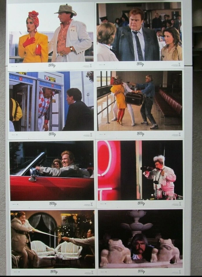 WHO'S HARRY CRUMB ORIGINAL 11X14 LOBBY CARD SET OF 8 1989 JOHN CANDY ANNIE POTTS - Image 1 of 1