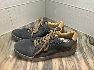 Sandro Moscoloni M180 Hombre 10 Zapato Azul Gamuza Con Cordones Comodidad Hecho en Brasil Foto 1 de 4