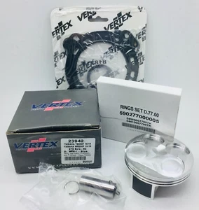 Yam YZF 250 Vertex Piston Gaskets 2014-15 Size 'A' 3942A 76.95mm Hi Comp MX - Picture 1 of 1