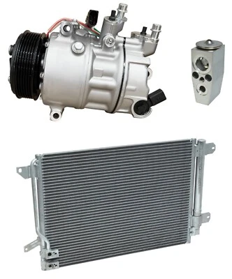 Nuevo kit de compresor de CA Ryc con condensador F070A-N para Volkswagen Jetta 1,4 L 2016 Foto 1 de 4