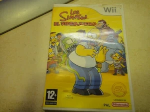Nintendo Wii Los Simpson el Videojuego completo Pal España - Imagen 1 de 18