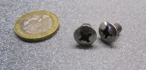 Ovalkopf Kreuzschlitz Maschinenschraube 18-8 (A2) rostfrei, M6 x 10 mm L, 50 Stück - Bild 1 von 11