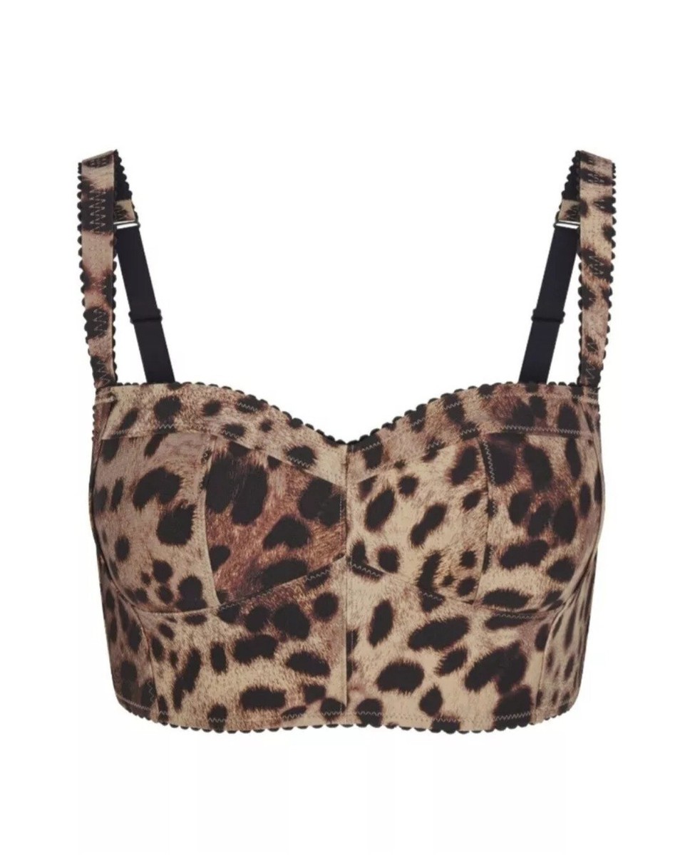 Dolce&Gabbana Women's Animal Print Bras & Bra Sets for Women
