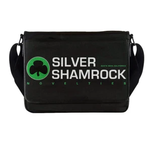 Silver Shamrock Novelties Messenger Bag Halloween Movie Horror Man Cave Retro - Picture 1 of 1