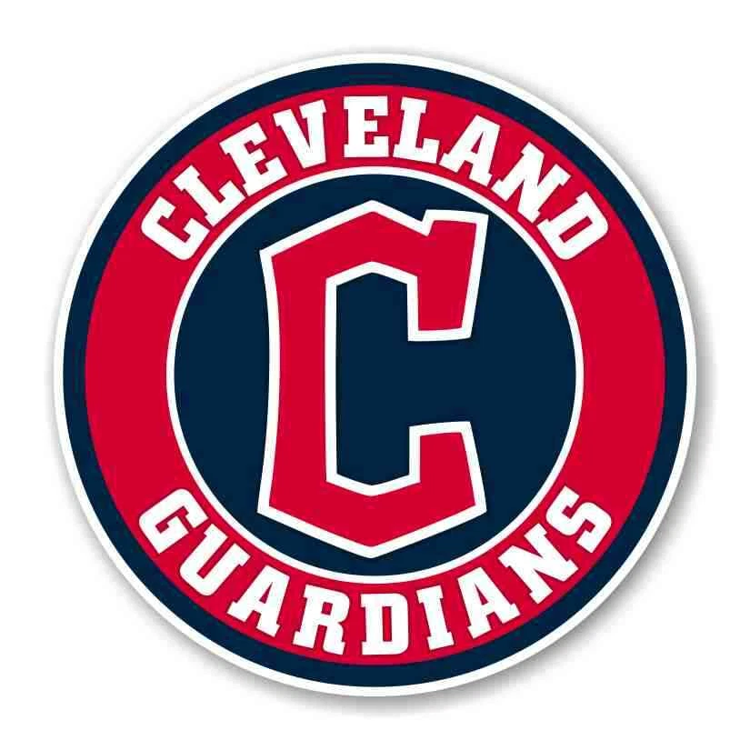 Cleveland Guardians Round Decal / Sticker Die cut - Image 1 of 1