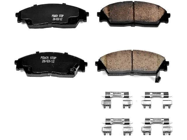 Juego de pastillas de freno delanteras 87CZQX27 para Honda Civic CRX Prelude 1988 1989 1990 1991 Foto 1 de 1