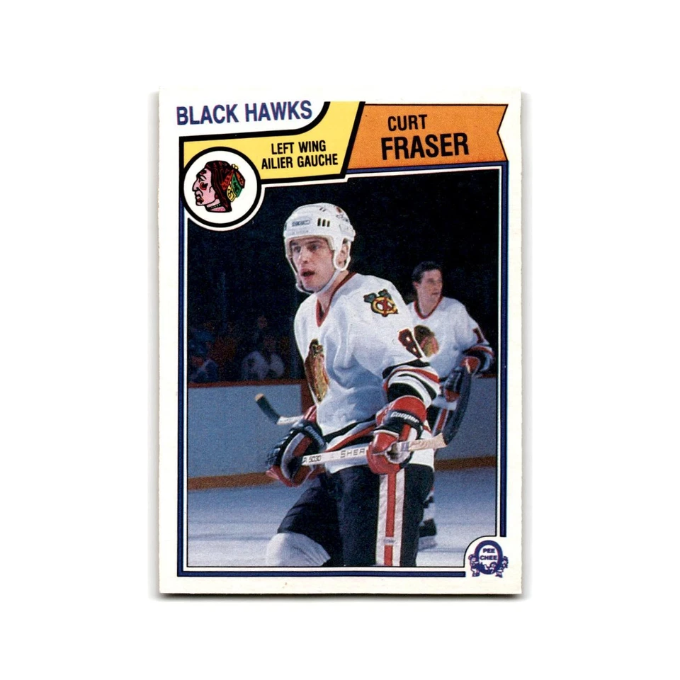 1983 O-Pee-Chee Curt Fraser Chicago Blackhawks #102 - Image 1 of 3