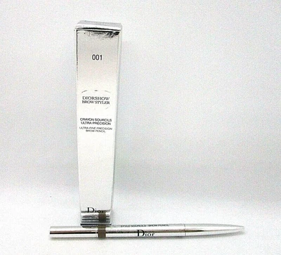 Discontinued ORIGINal Christian Dior Diorshow Brow Styler Brow Pencil 001 Brown - Image 1 of 2