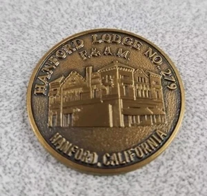 1985 100th Anniversary Hartford Lodge No. 279 Hartford California F. & A.M. Vintage - Bild 1 von 3