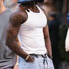 Hip Hop Top Sleeveless Vest Mens Muscle Fitness Tank Sports T-Shirt Undershirt T