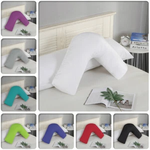 1000TC Ultra Soft V shape Pillowcase Cover 78 x 36cm - Picture 1 of 11