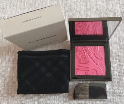 Burberry, The Doodle Palette, Cheek Pop Blush en ROSA BRILLANTE, Nuevo en caja Foto 1 de 4