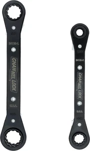 841M Metric 4-N-1 Ratcheting Wrench Set: 8Mm by 10Mm, 16Mm by 17Mm, 12Mm by 13Mm - Picture 1 of 12