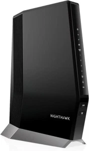 NETGEAR Nighthawk Cable Modem and Router WiFi 6 CAX80-100NAS AX6000 AX8 - Picture 1 of 5