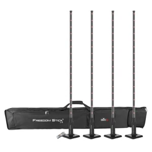 Chauvet DJ Freedom Stick X4 Wireless Battery RGB LED Array 4-Pack - Picture 1 of 10