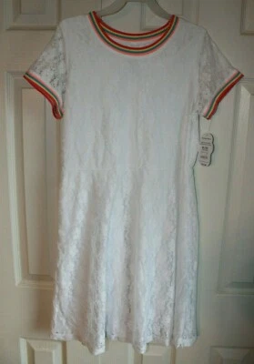 Wonder Nation - Fashion Dress - Arctic White - Girls XL (14-16) - New - Image 1 of 4